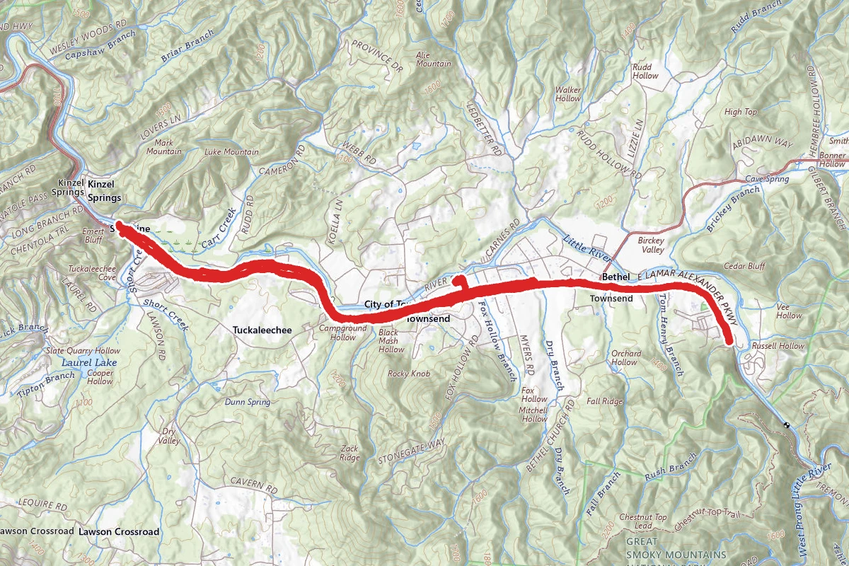 East Lamar Alexander Parkway Trail