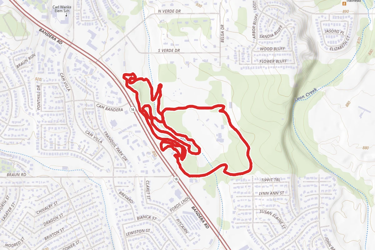 Big O.P. Trail and Sleeper Trail Loop