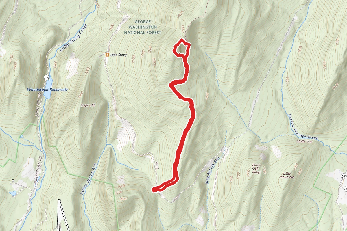 Sugar Knob Cabin Trail