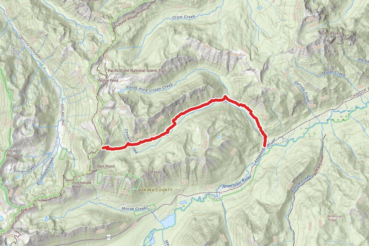 Union Creek Trail