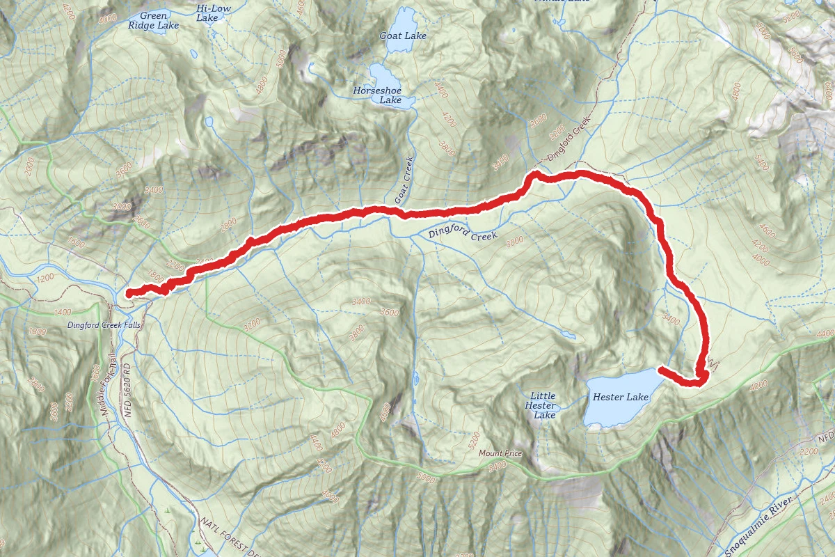 Hester Lake Trail
