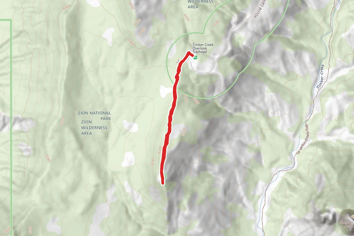 Timber Creek Overlook Trail