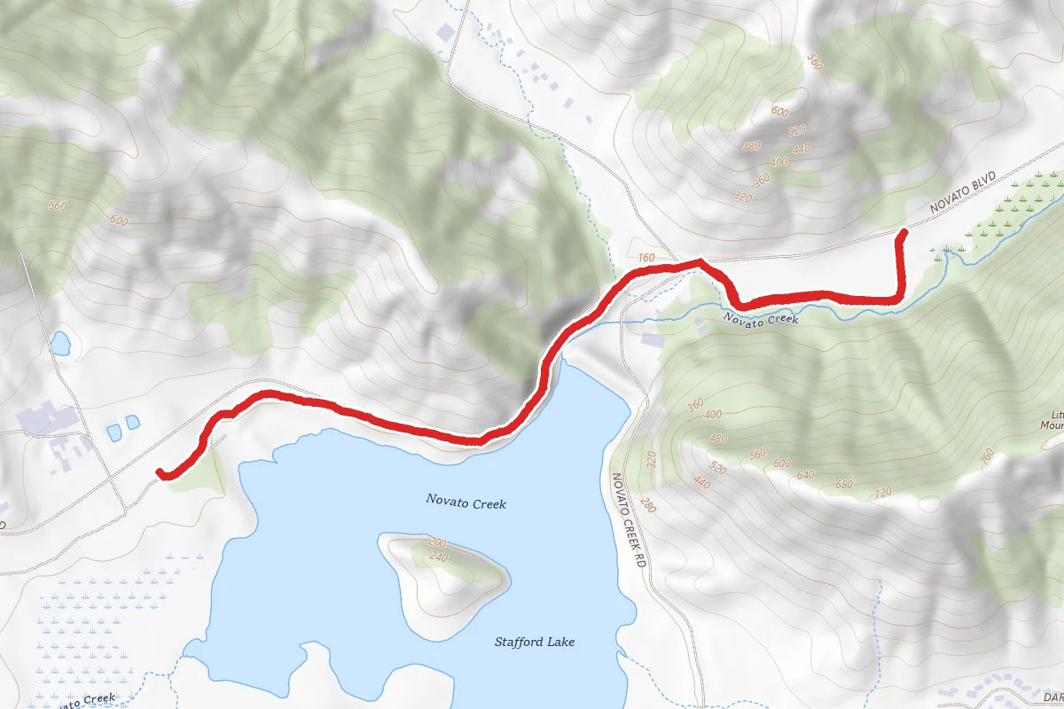 Stafford Reservoir Trail