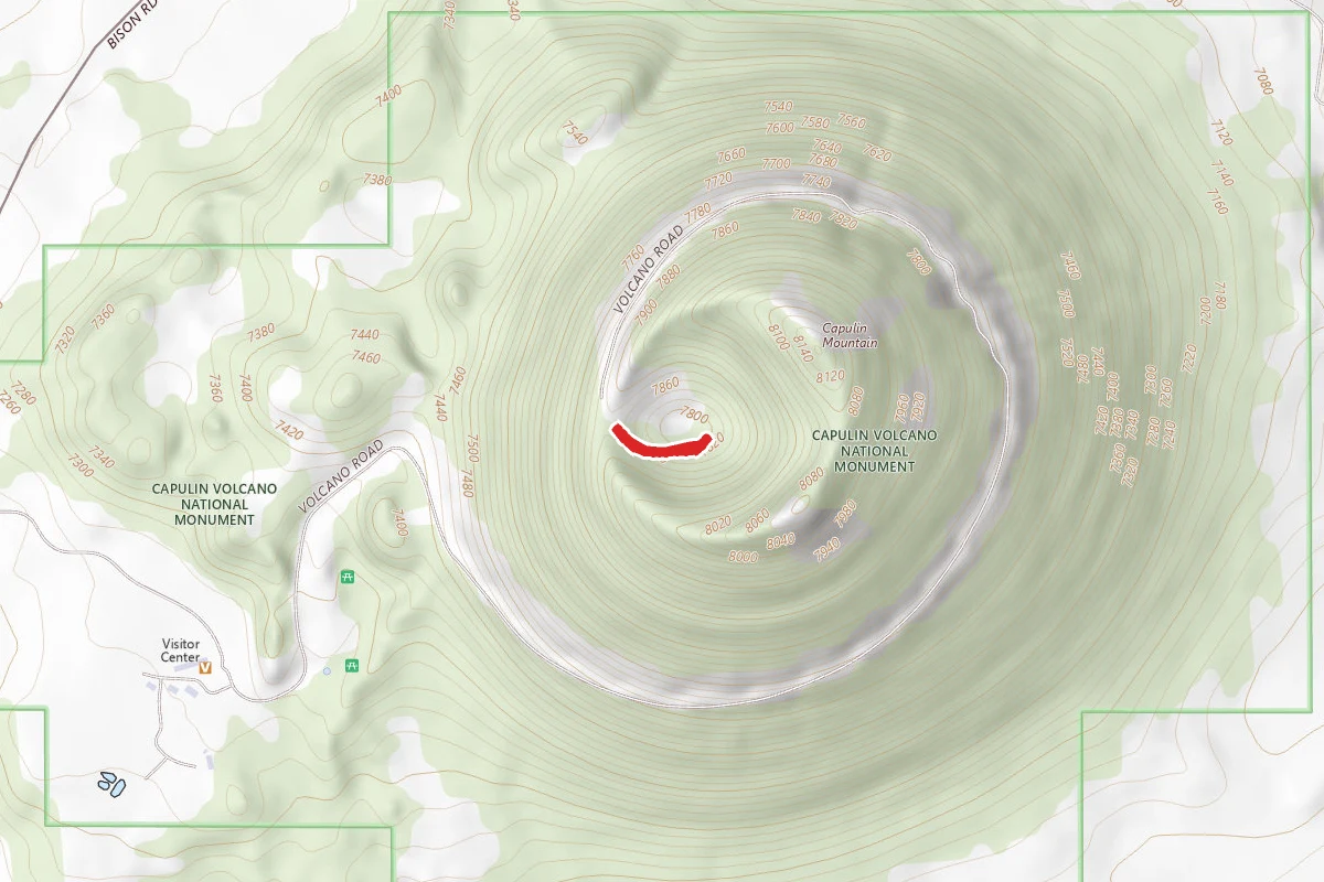 Crater Vent Trail
