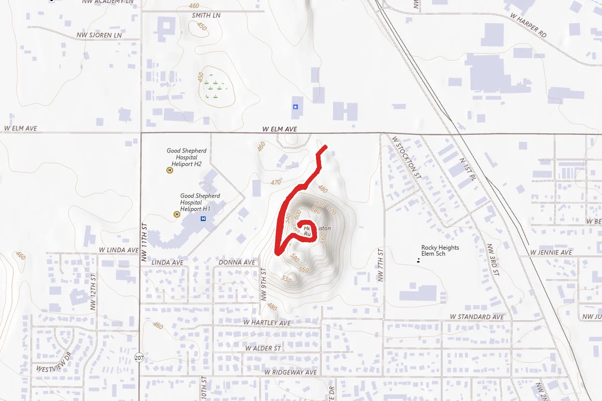 Hermiston Butte Trail
