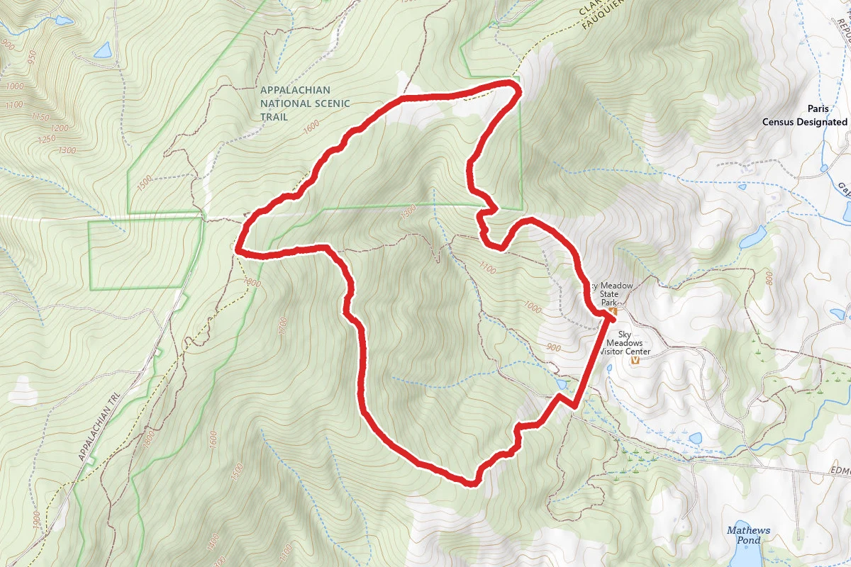 Whitehouse Overlook via Piedmont Overlook Trail Loop