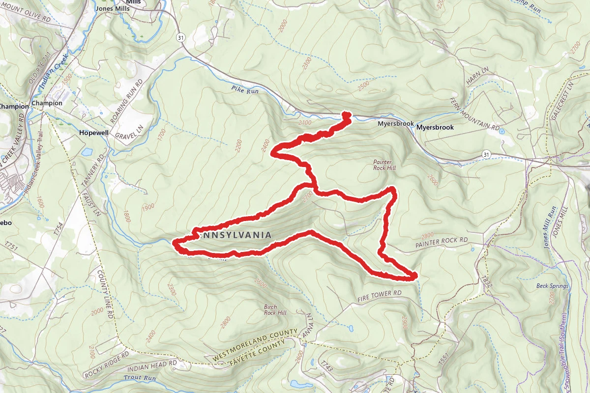 Pike Run to Roaring Run