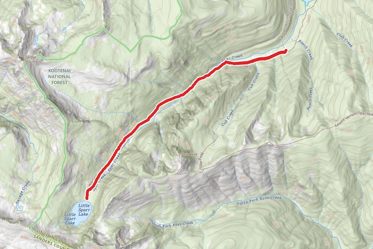 Little Spar Lake Trail