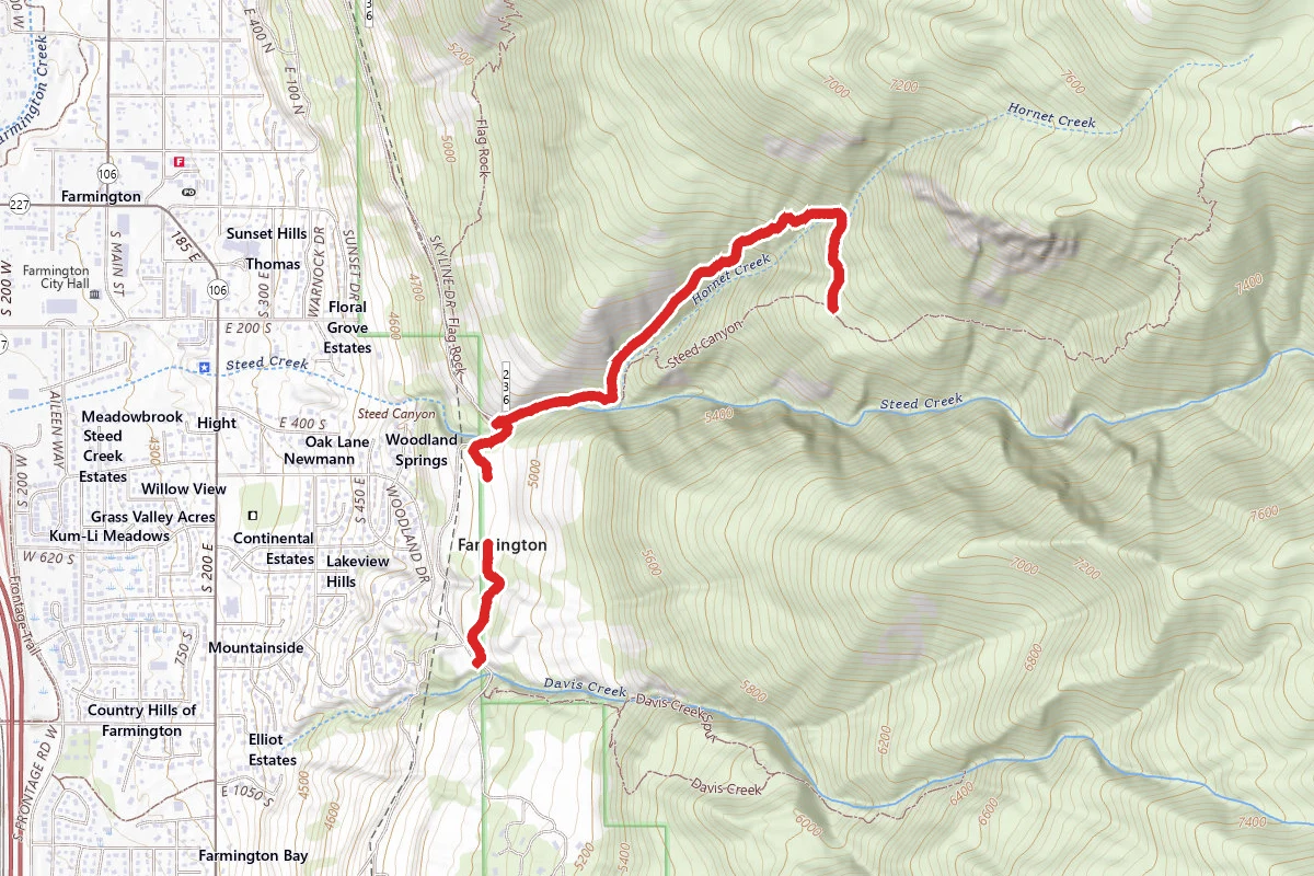Hornet Canyon Trail