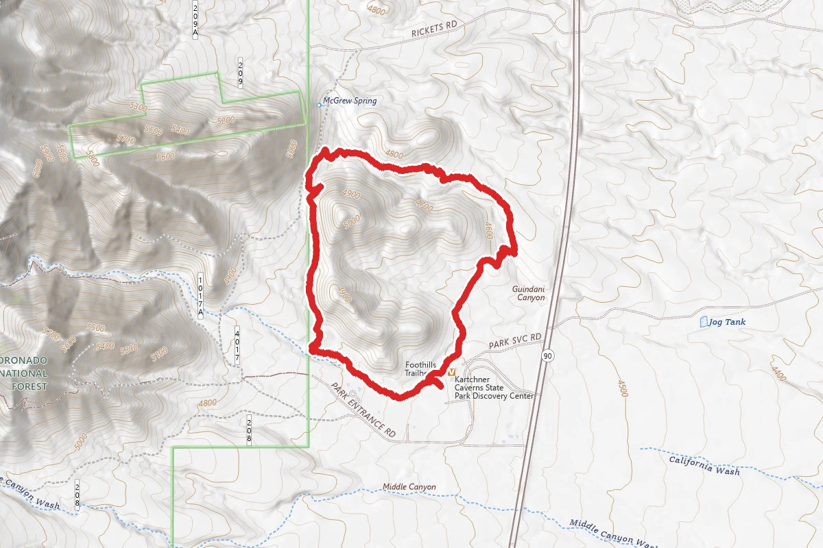 Ocotillo Loop Trail