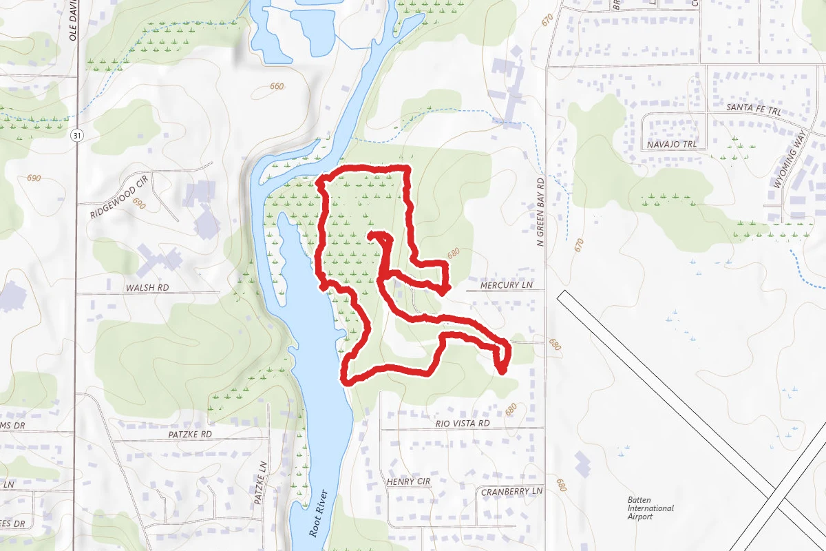 River Bend Nature Center Trail