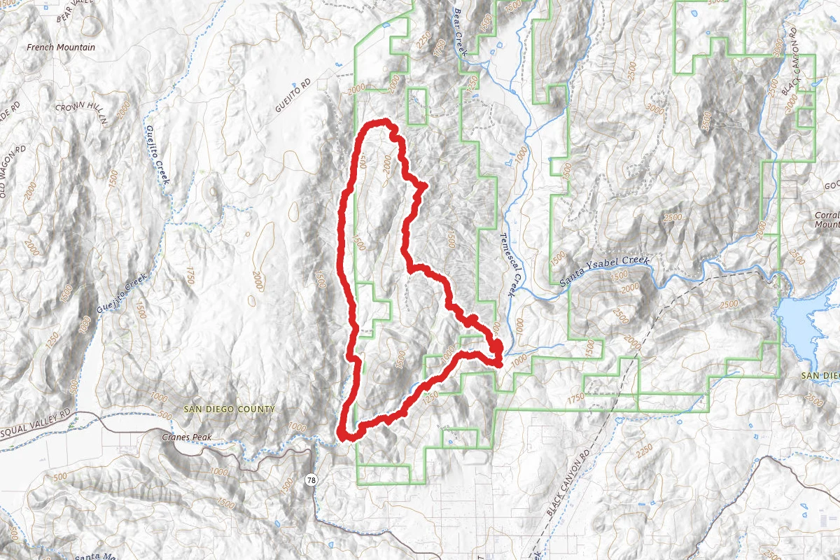 Boden Canyon Loop