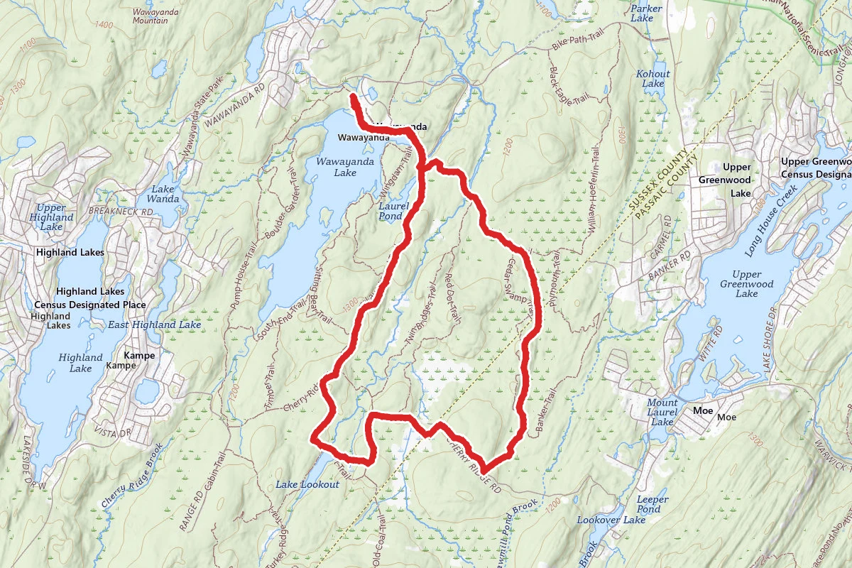 Wawayanda Jungle Trail