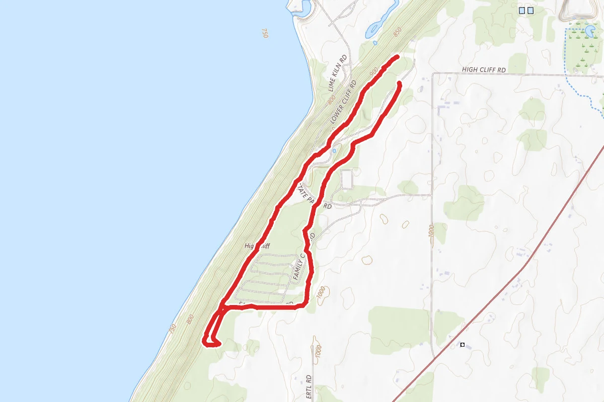 High Cliff Park Trail
