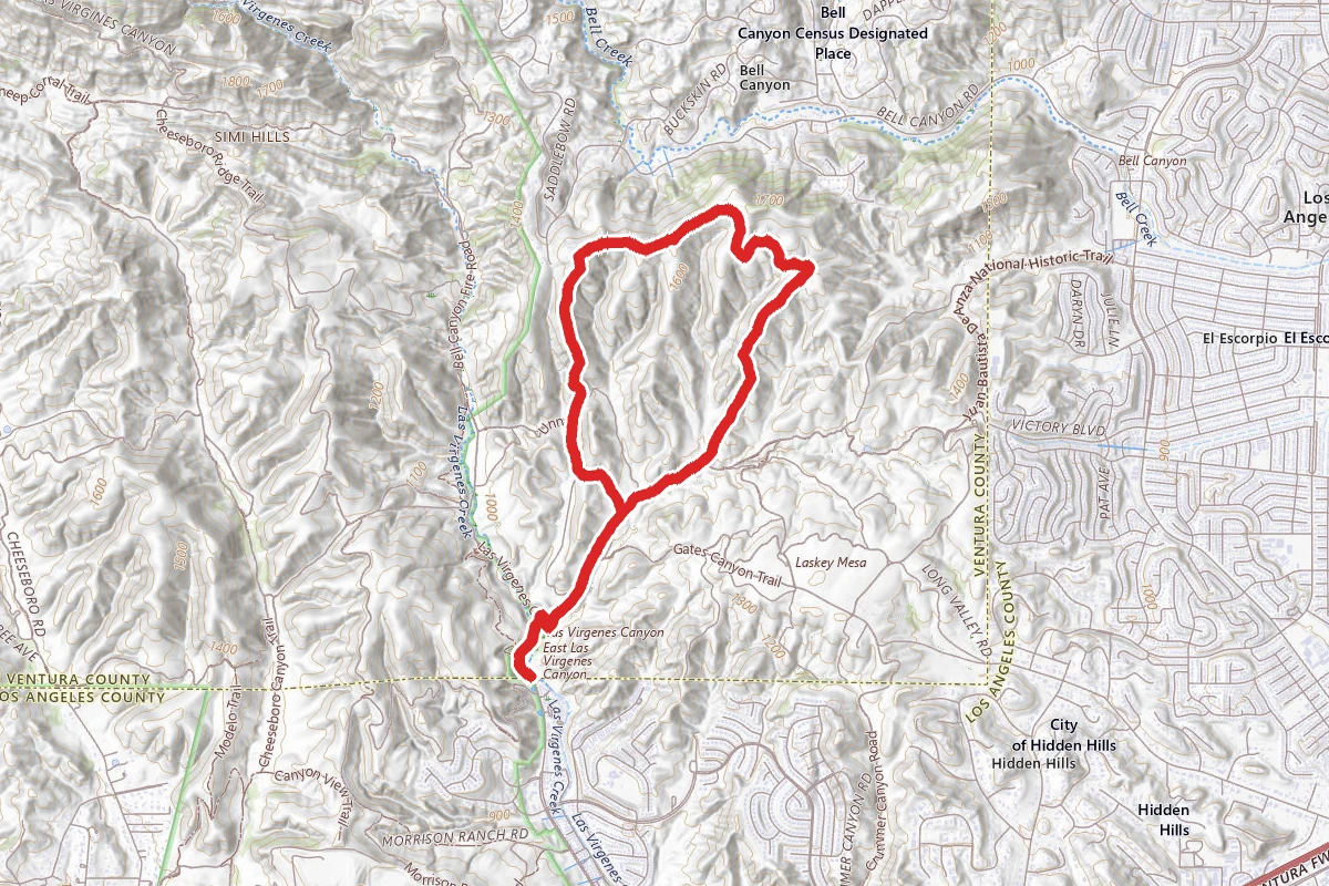 Las Virgenes Overview Loop