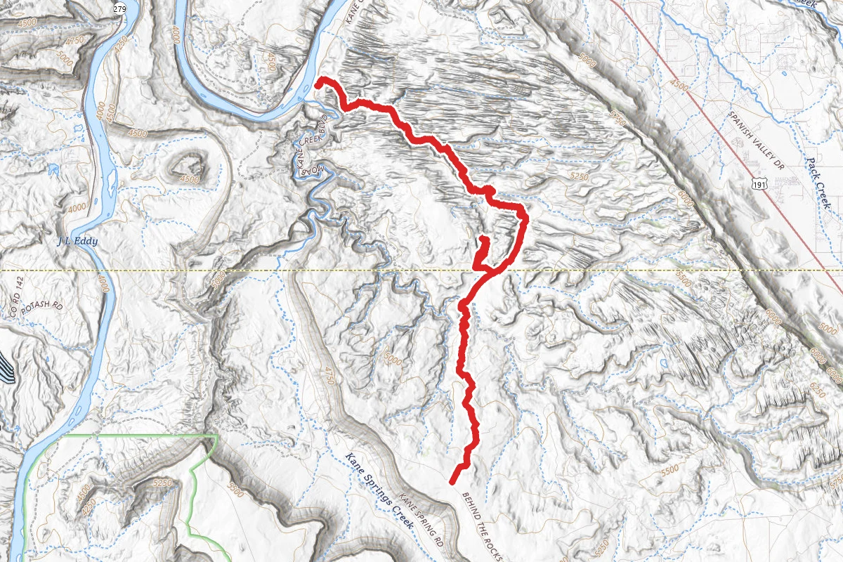 Pritchett Canyon OHV Trail