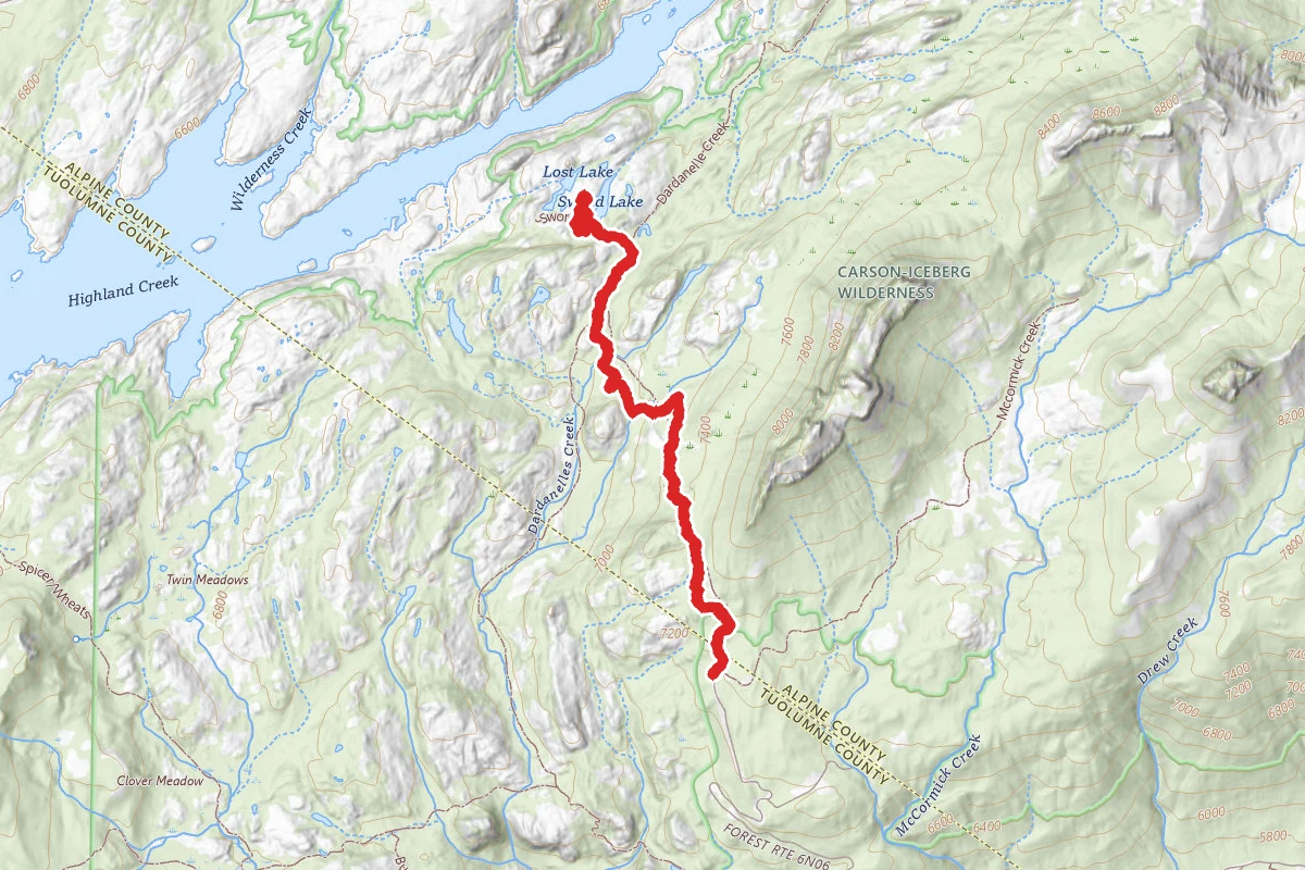 Sword Lake Trail