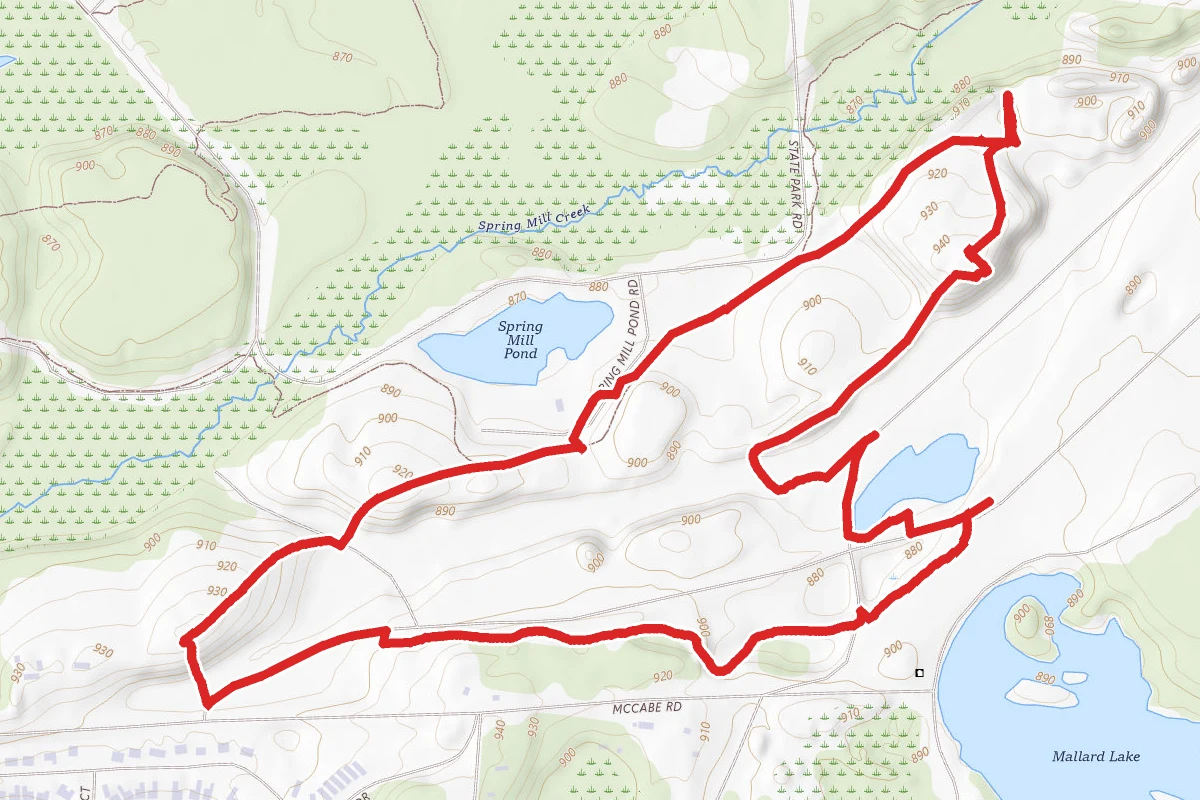 Island Lake Badlands and Black Trails Loop