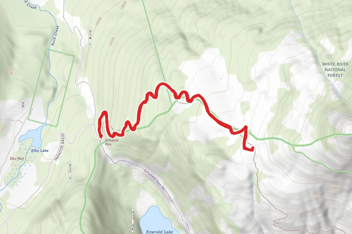 Schofield Pass OHV Trail
