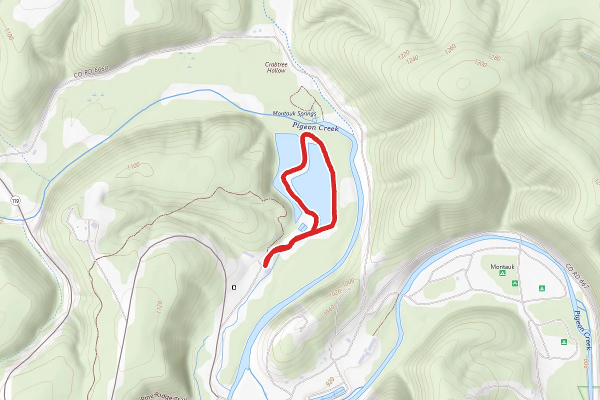 Montauk Lake Trail