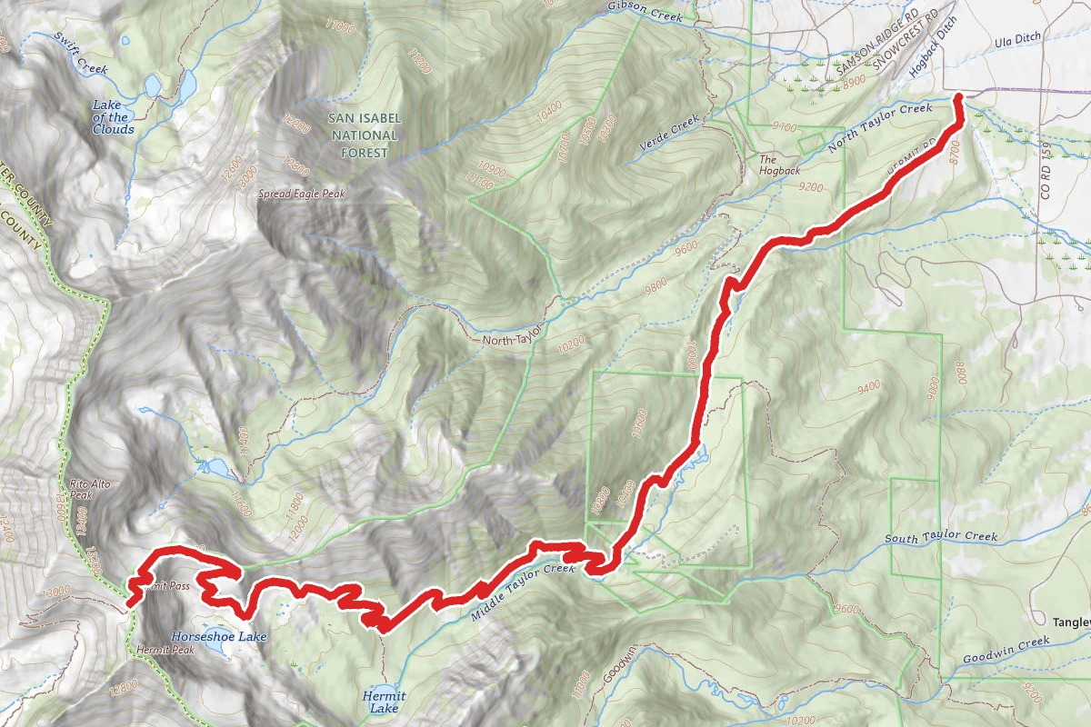 Hermit Pass OHV Trail