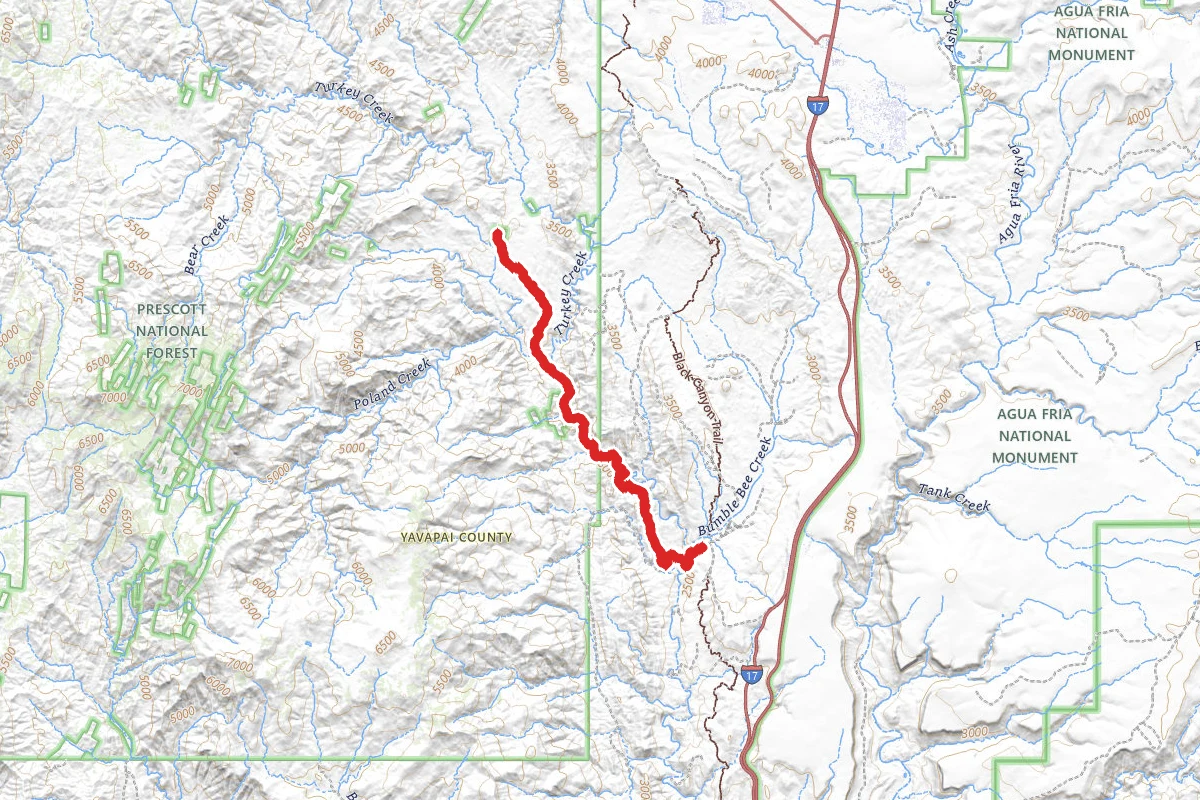 Castle Creek Road to Cleator