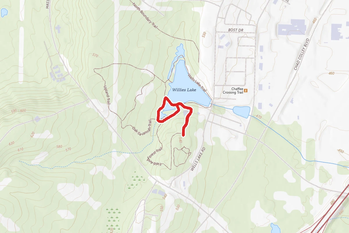 Beaver Creek Trail via Wells Lake Trail