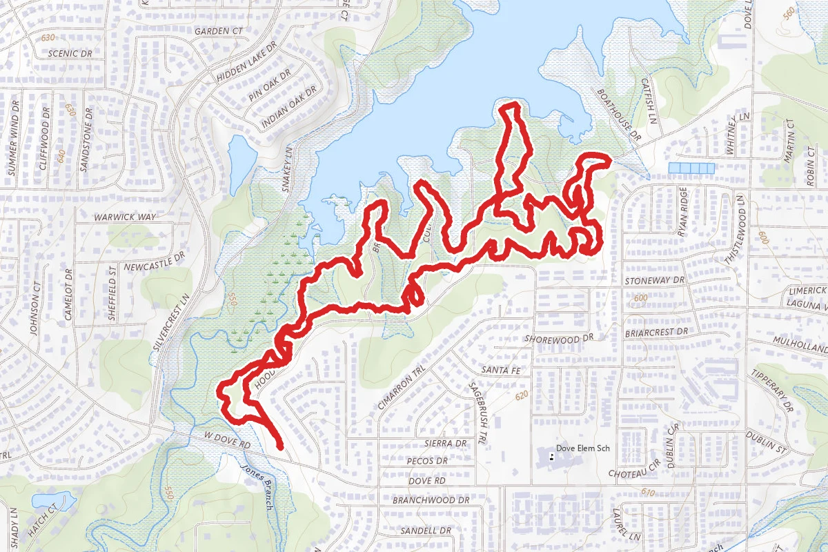 Lake Grapevine Horseshoe Trail