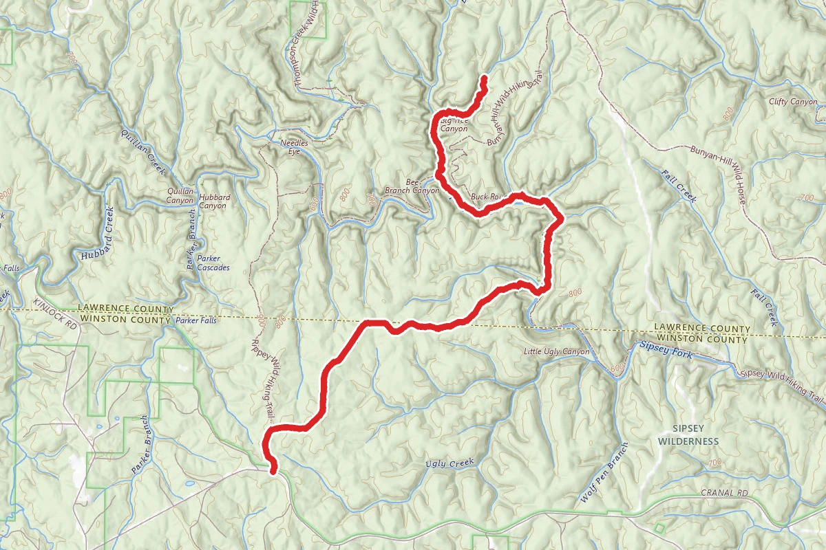 Bee Branch Trail