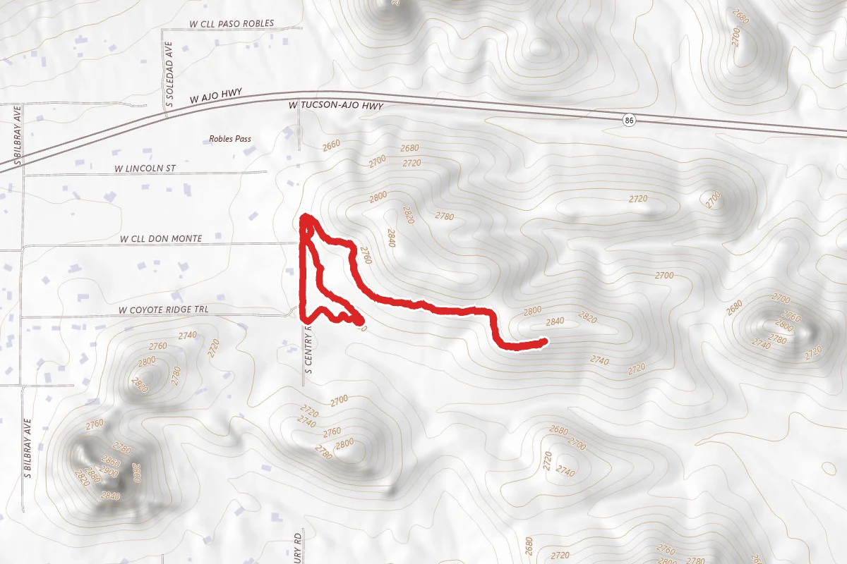 Bittersweet, Sunset Pass and 360 Vista Trail