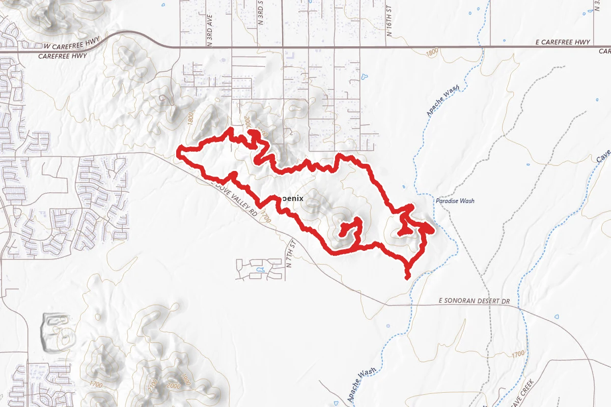 Apache Vista and Ridgeback Overlook Loop