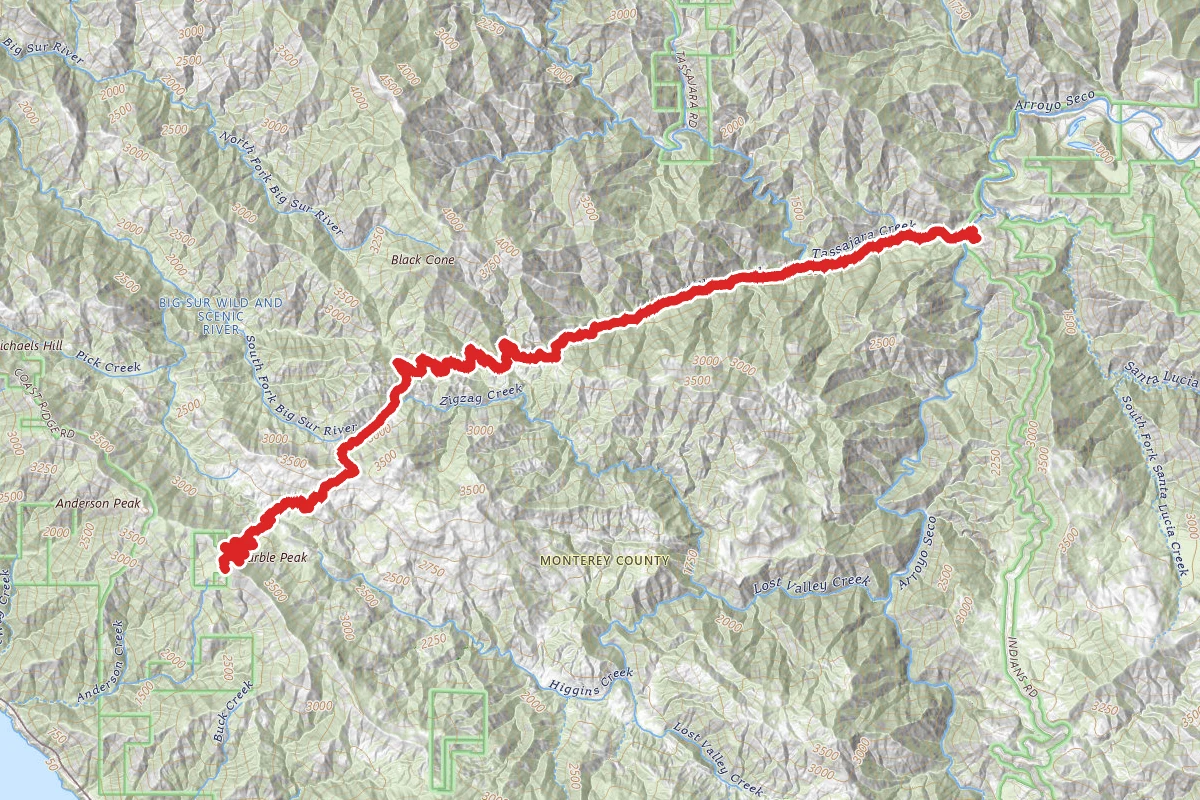Marble Peak Trail