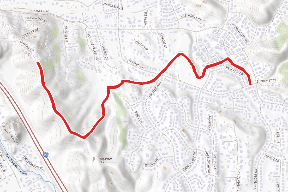 Sugarloaf Hill Ridge Top Trail