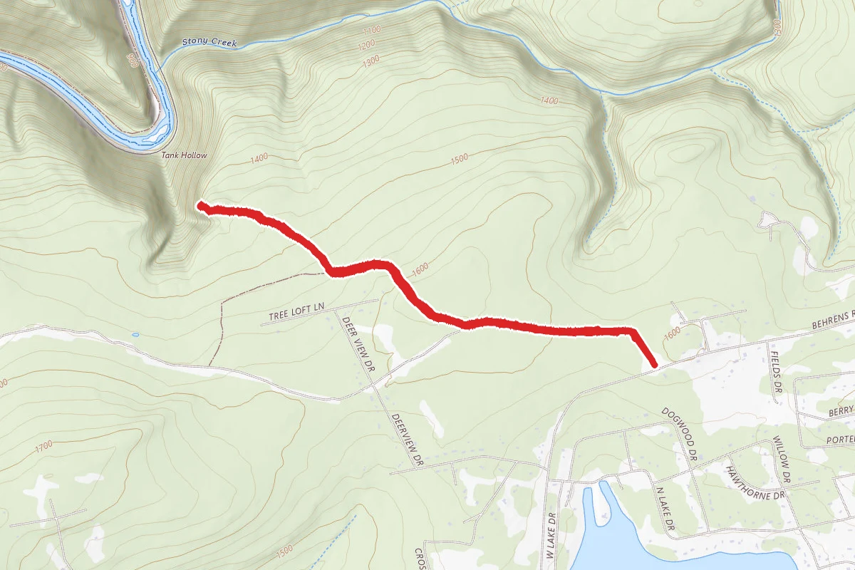 Tank Hollow Trail