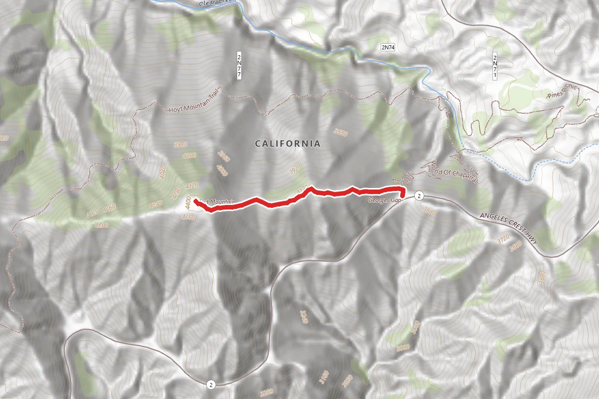 Hoyt Mountain via Georges Gap