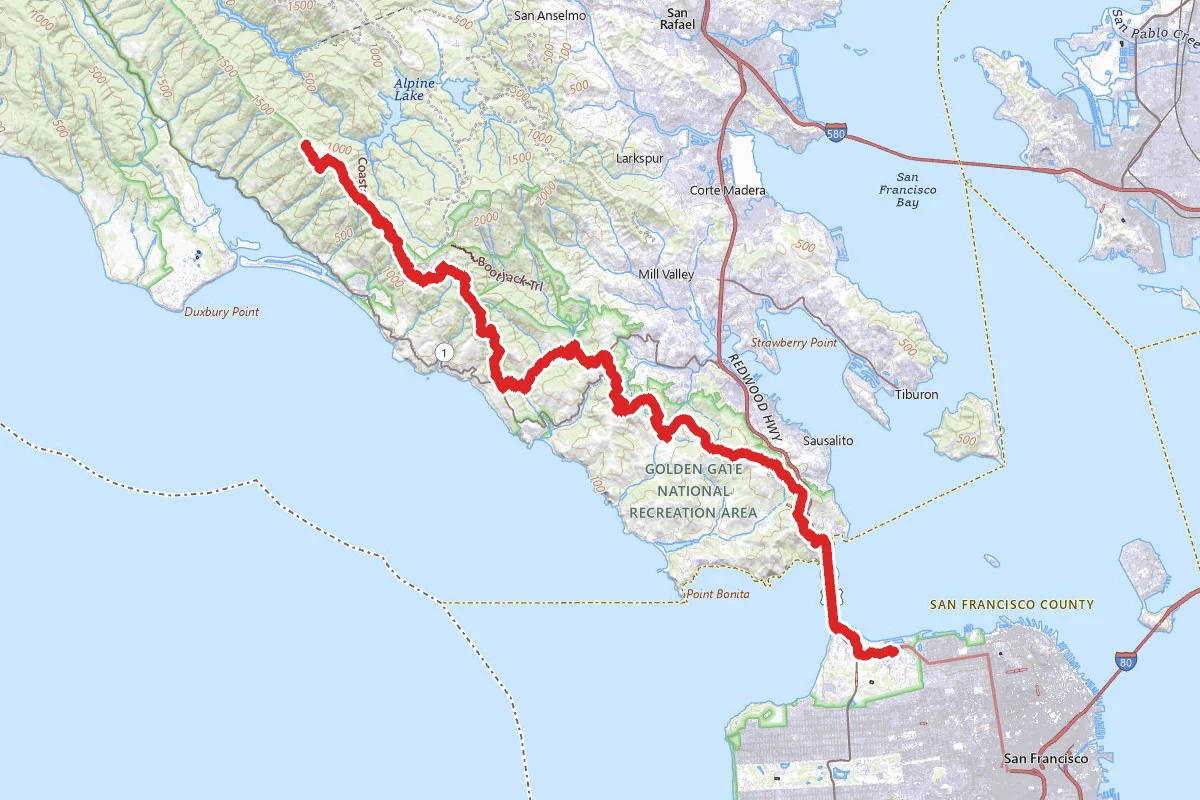 Marin Headlands to The Presidio