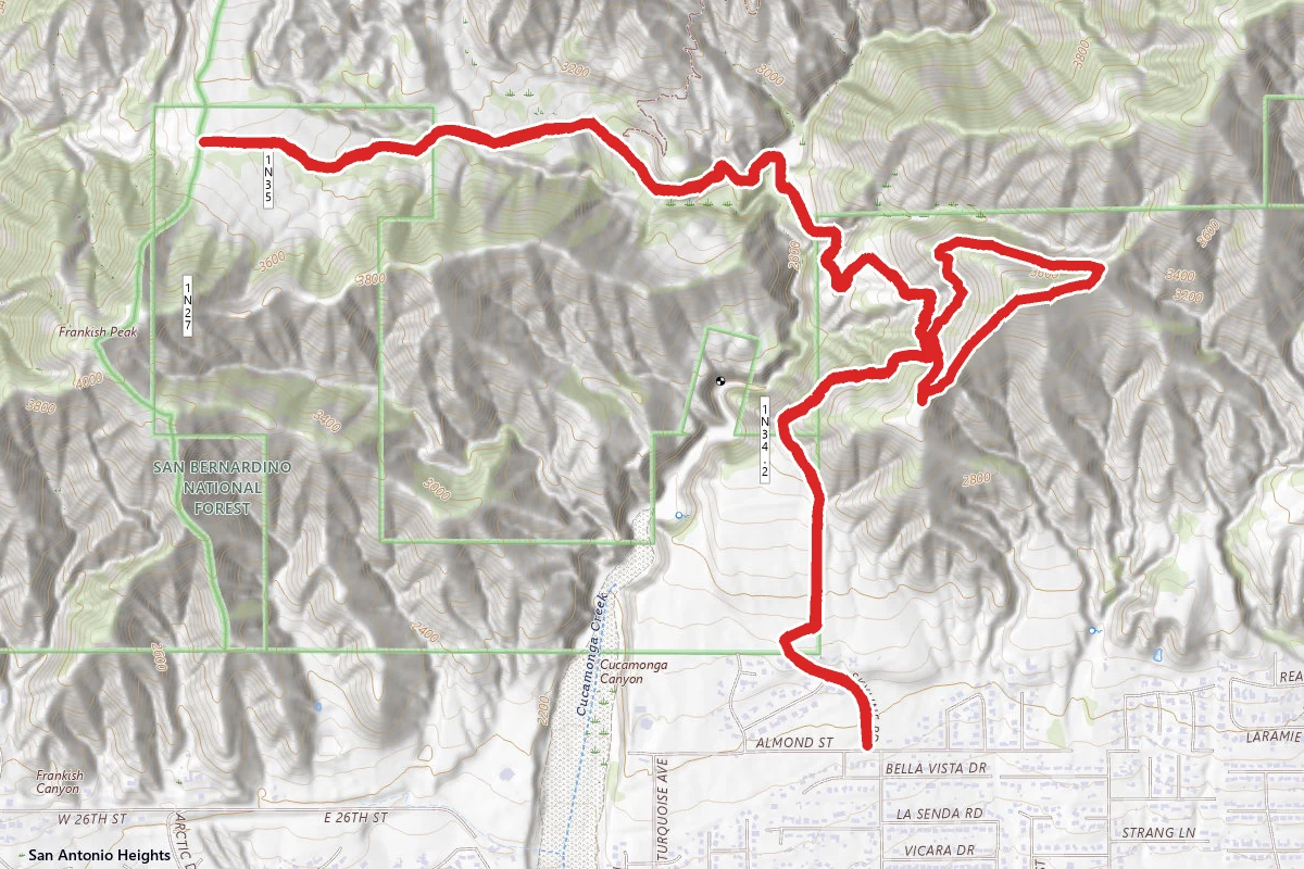 West Cucamonga Truck Trail