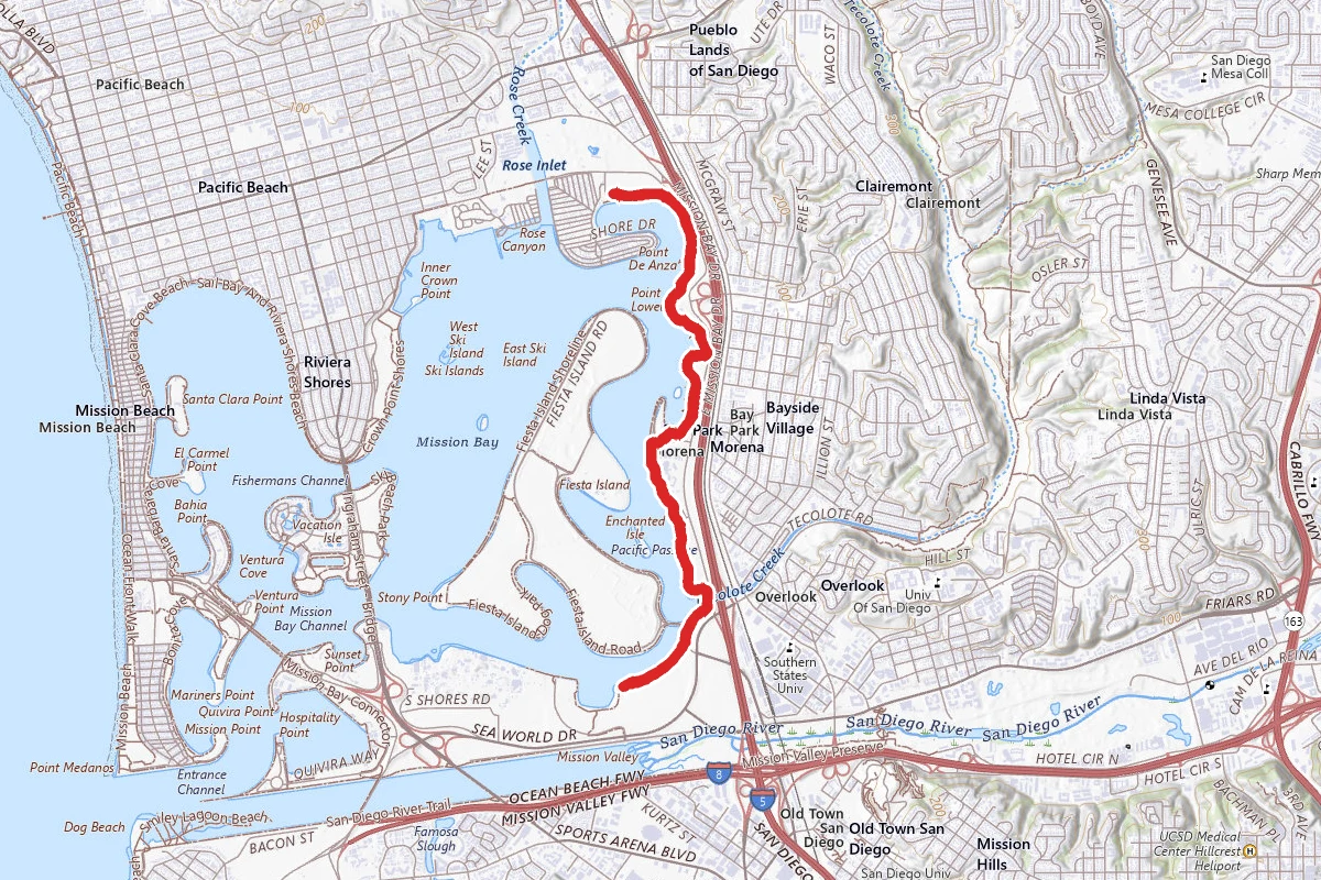Mission Bay Trail