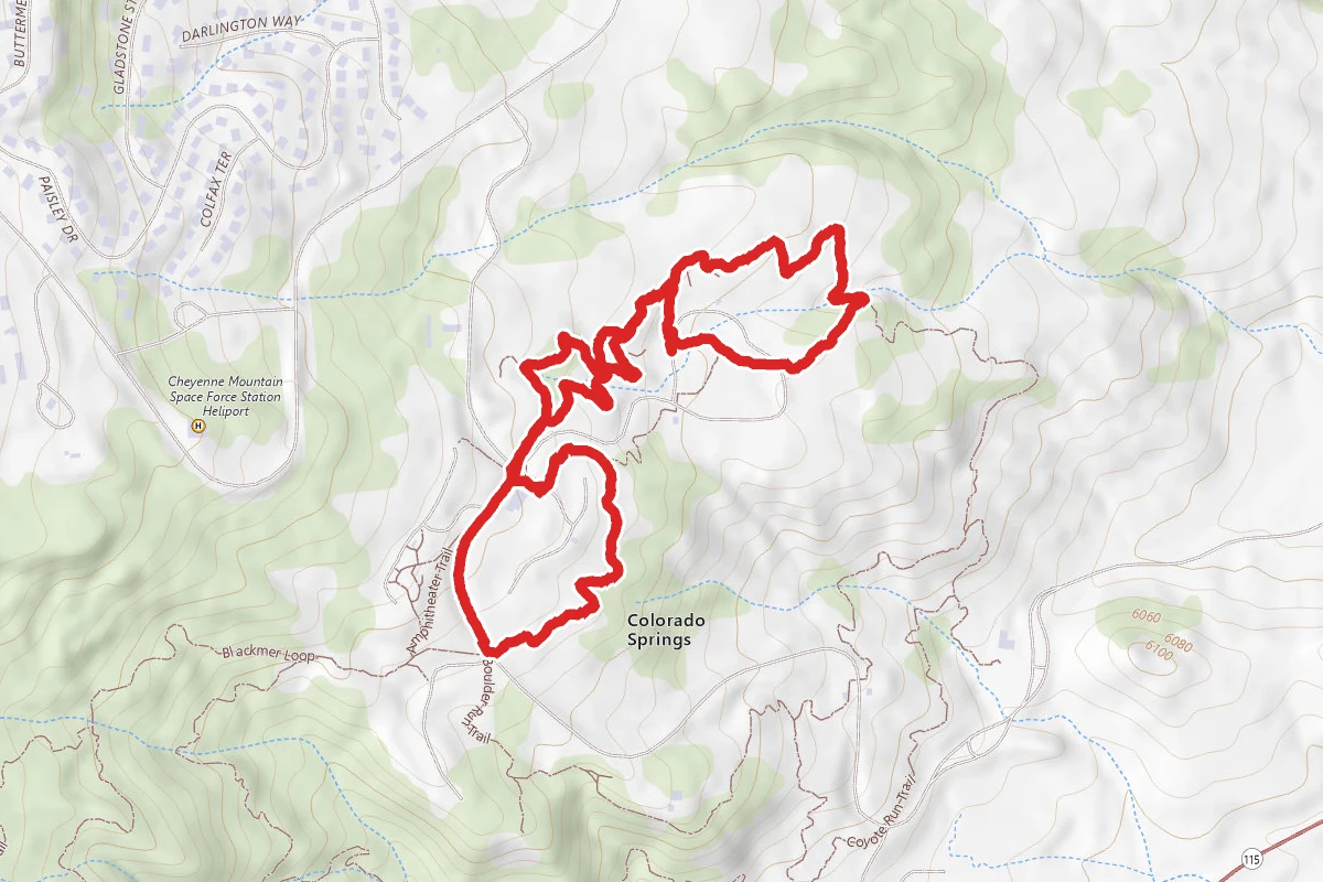 Raccoon Ridge, Acorn Alley, and Bobcat Way Loop