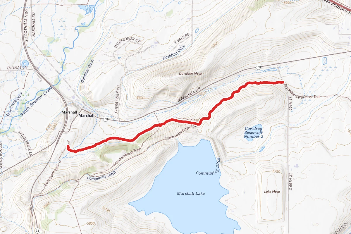 Cowdrey Draw and Mesa Valley