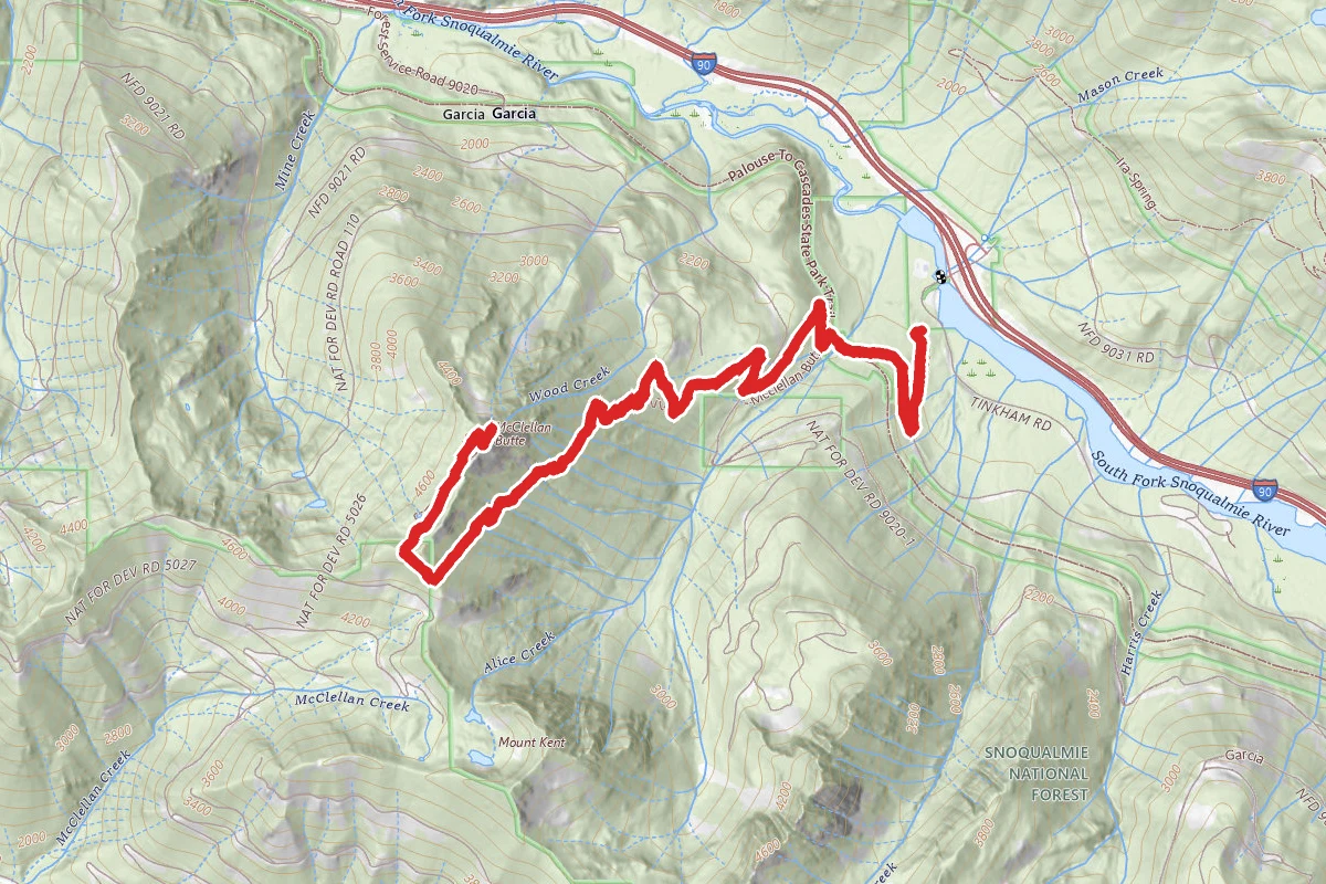 McClellan Butte Trail