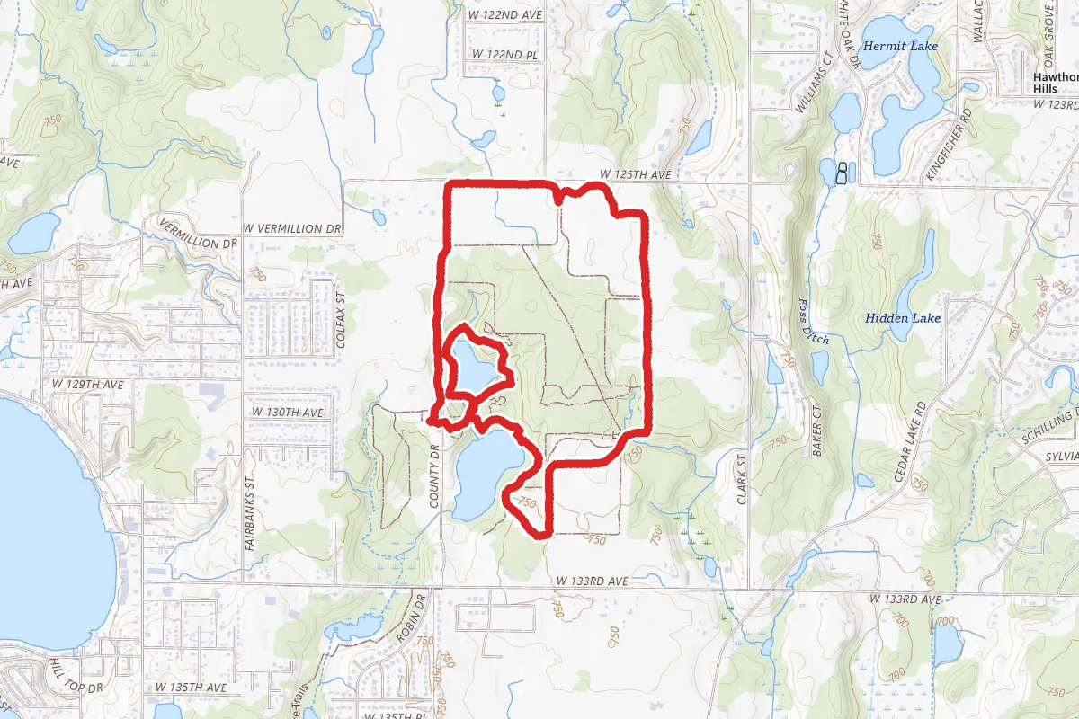 Lemon Lake Perimeter Hiking Trail
