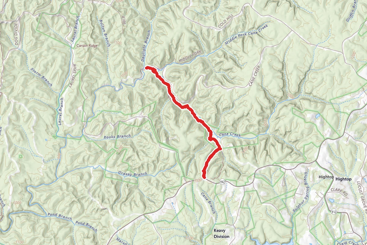 Cane Creek Trail