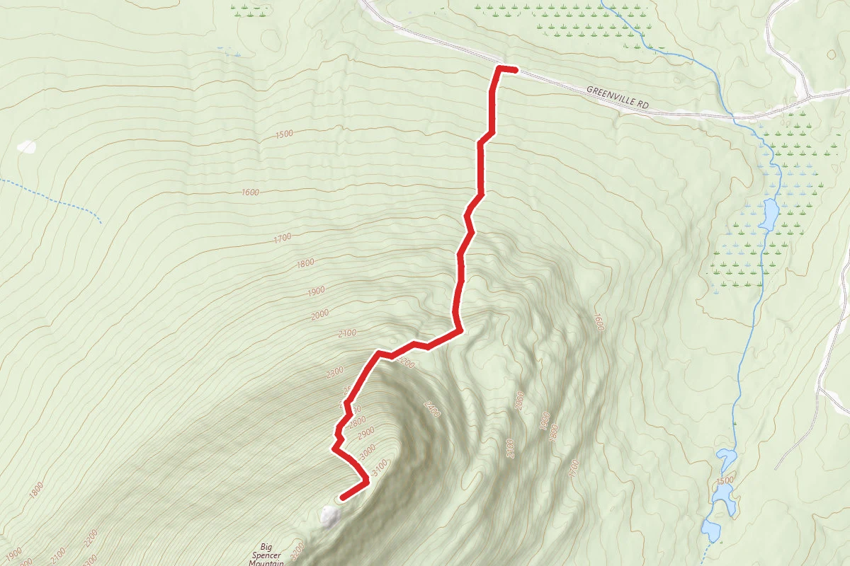 Big Spencer Mountain Trail