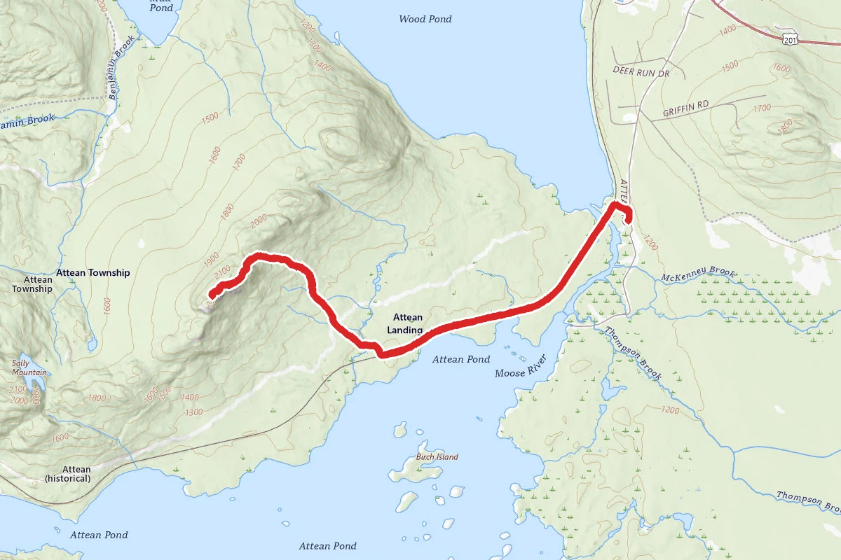 Sally Mountain Trail