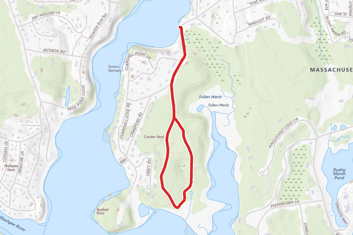 Crocker Neck Conservation Area Trail