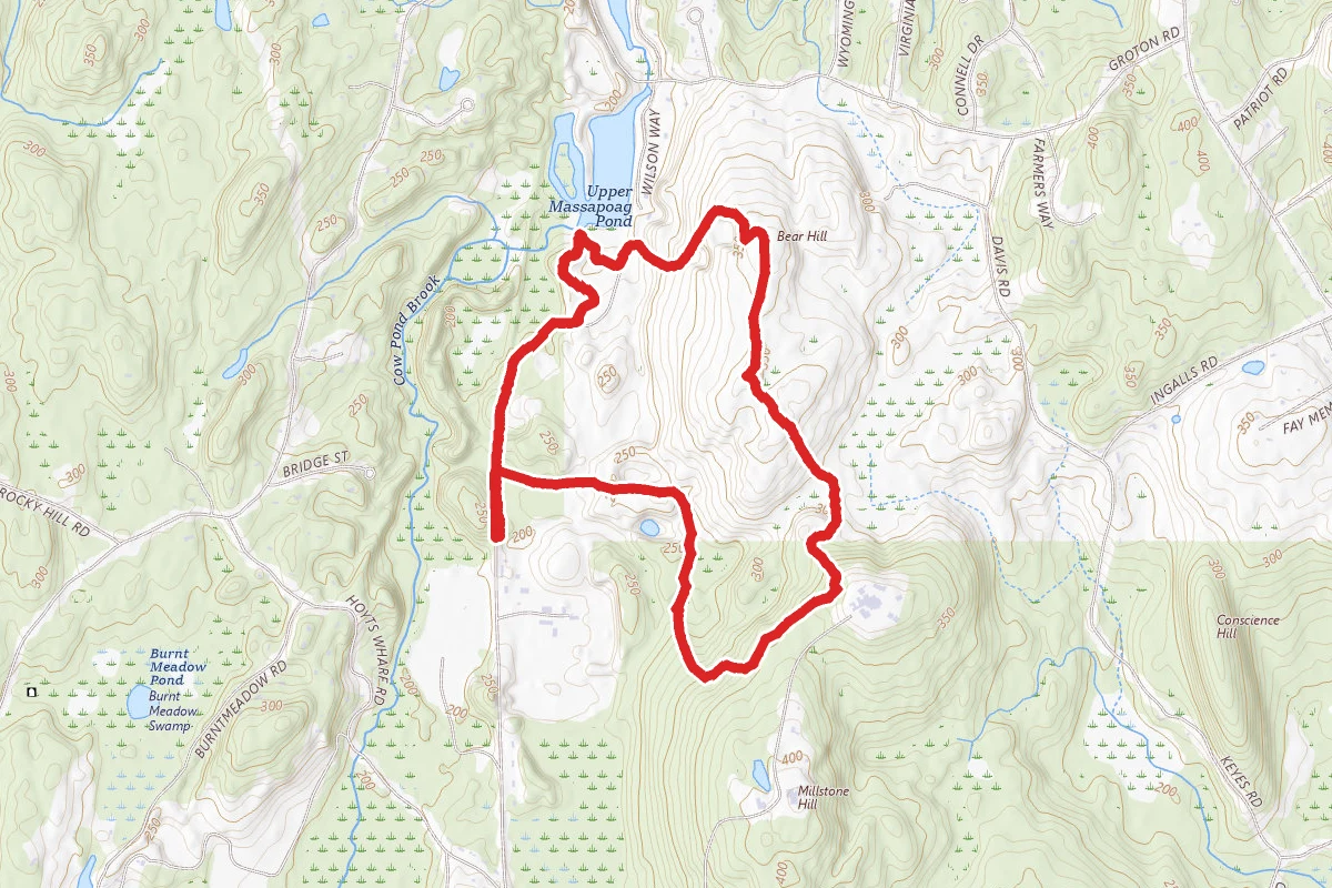 Bear Hill and Millstone Hill Loop