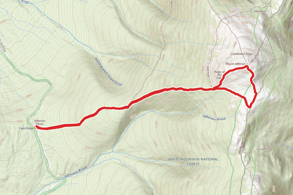 Mount Jefferson via Caps Ridge Trail