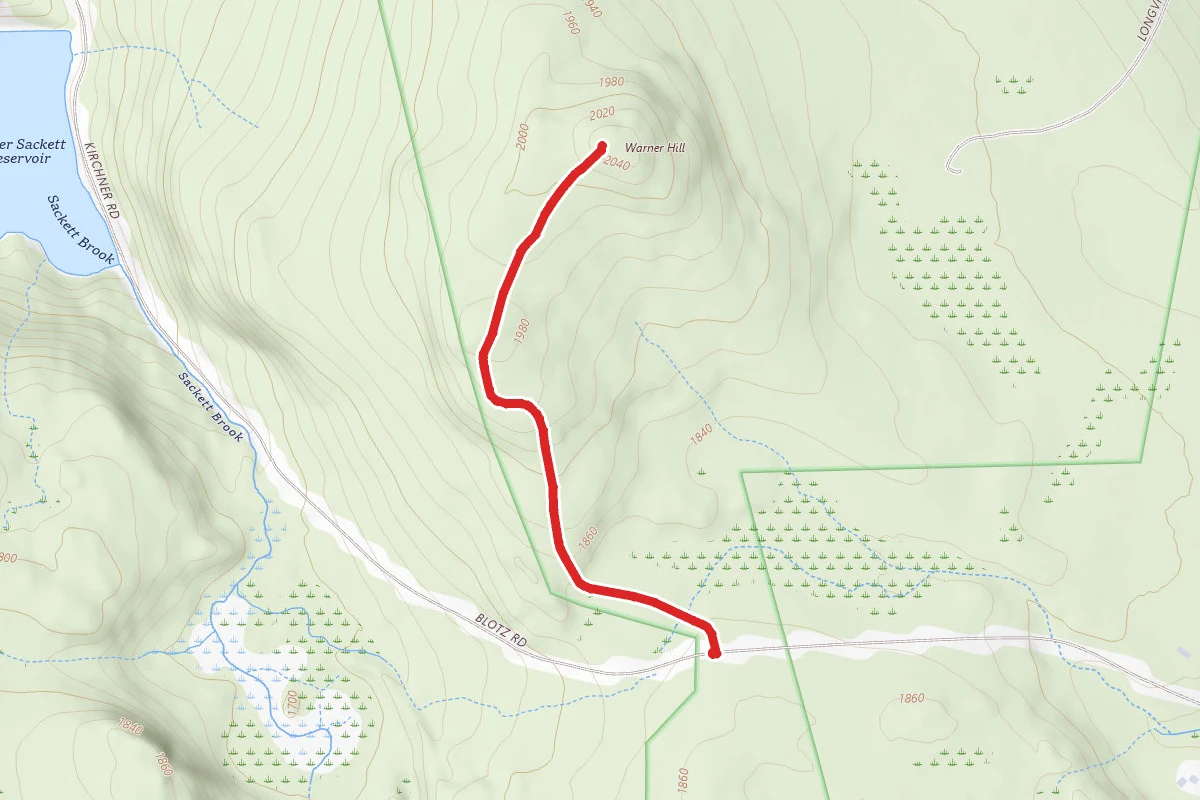 Appalachian Trail to Warner Hill