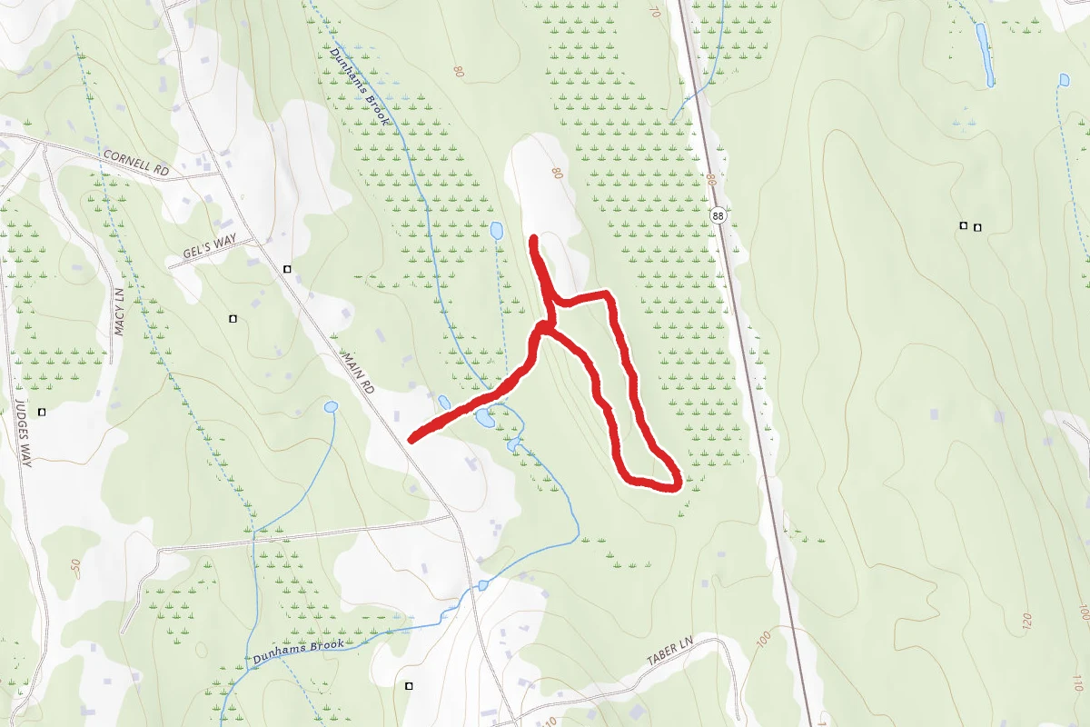 Dunhams Brook Conservation Area Short Loop